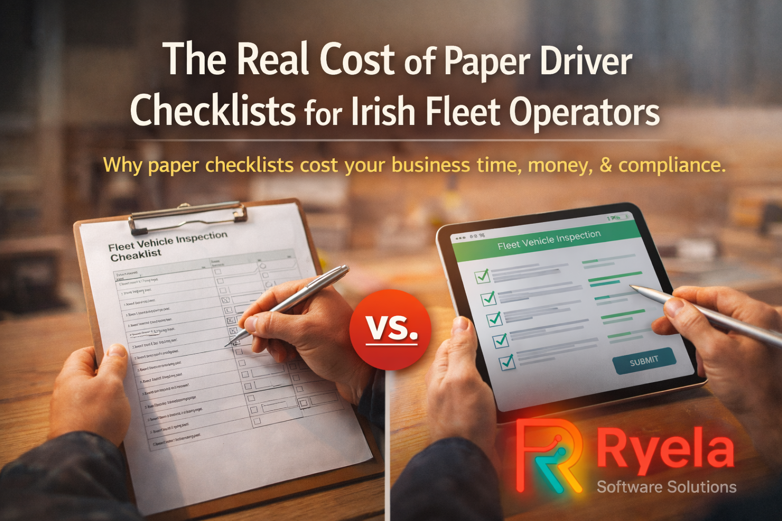 Cost of Paper Driver Checklists